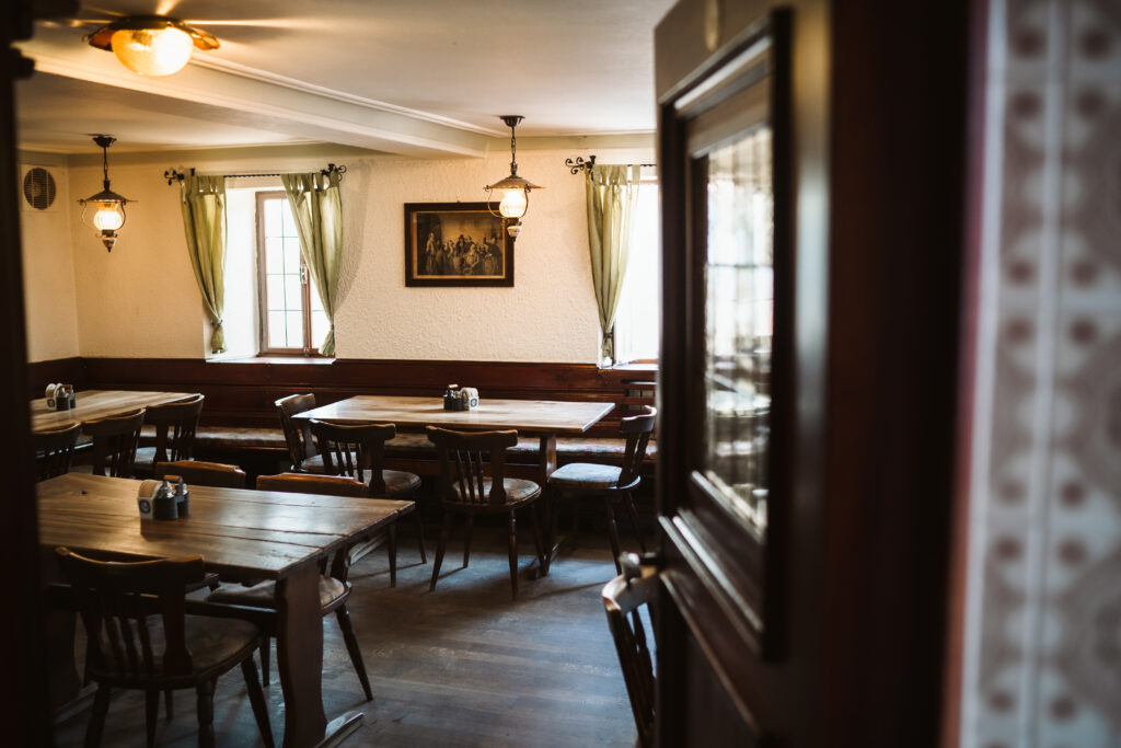 Eingang zum Restaurant