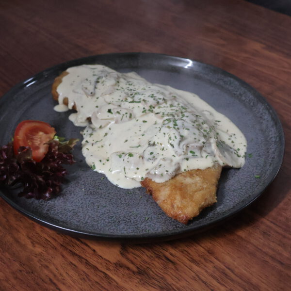 Champignonrahmschnitzel Champignonrahmschnitzel
