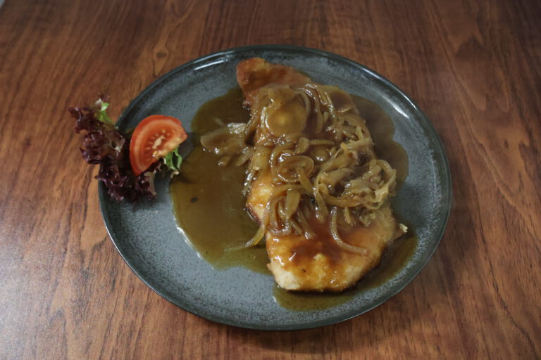 Zwiebelschnitzel